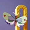 Vægdekoration - Mint Forest Butterfly