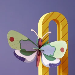 Vægdekoration - Mint Forest Butterfly