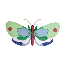 Vægdekoration - Mint Forest Butterfly