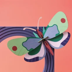 Vægdekoration - Mint Forest Butterfly