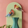 Vægdekoration - Robins