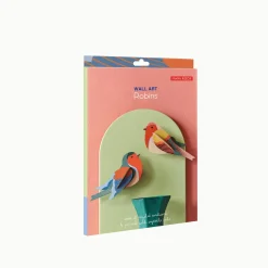 Vægdekoration - Robins