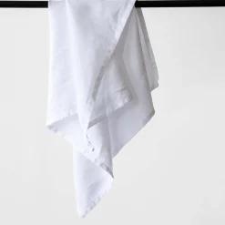 Viskestykke i Hør - Bleached White